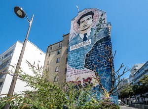 Paris 79, Art Urbain "Manouchian" par Artof Popof © Clement Dorval/Ville de Paris