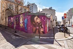 13e, Street art Rue Barrault-3 © Dorval