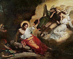 Le Christ au Jardin des Oliviers, Eugène Delacroix - Église Saint-Paul-Saint-Louis (4e)