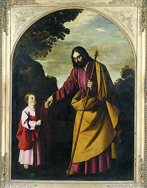 La promenade de l’Enfant Jésus, Francisco de Zurbarán – chapelle Saint-Louis (10e)