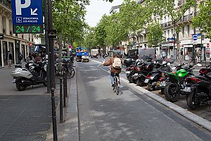 Boulevard Sébastopol après travaux