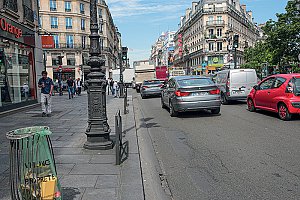 Rue de Rivoli avant travaux