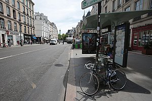 Rue Saint-Antoine avant travaux